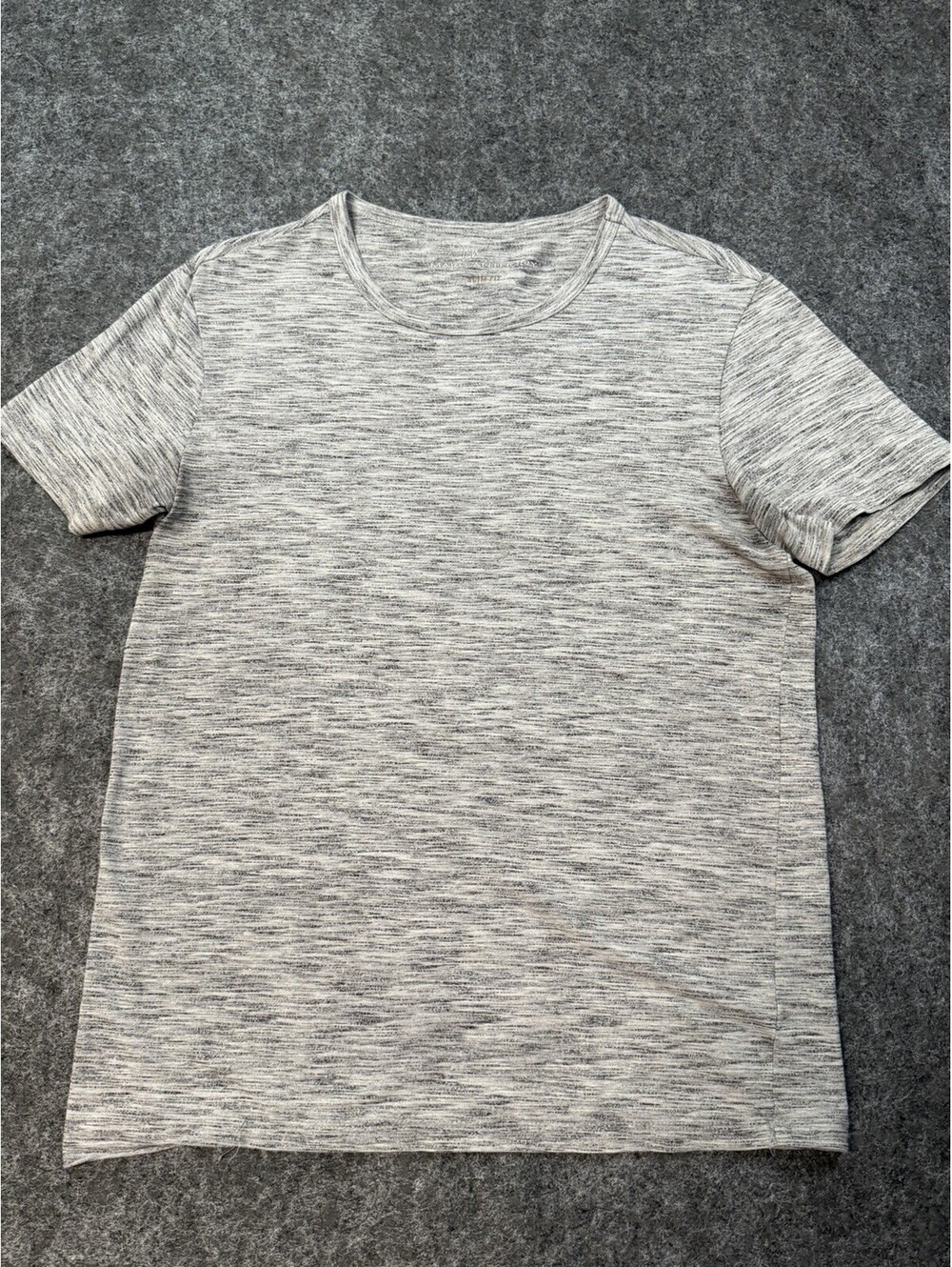 Marc Anthony Small T Shirt Mens Slim Fit Gray Heather Short Sleeve Stretch Tee